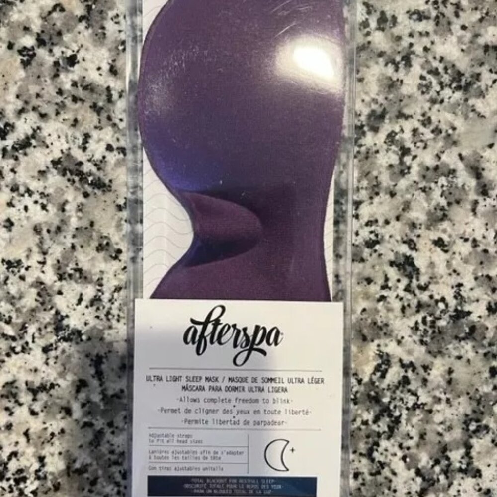 Afterspa Ultra Light Sleep Mask Allows Complete Freedom To Blink